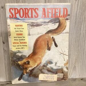 Vintage February 1959 Sports Afield Magazine - Hunting & Fishing